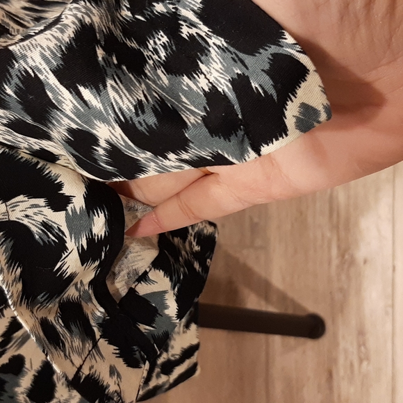 NWOT Women's Ambition Animal Print Button Up Jacket Size S - Picture 5 of 9
